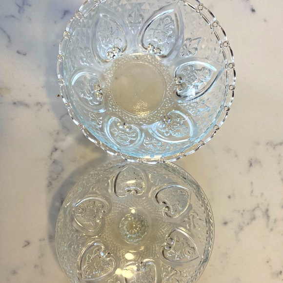 VTG KIG Malaysia Hearts Candy dish with Lid - Picture 9 of 13